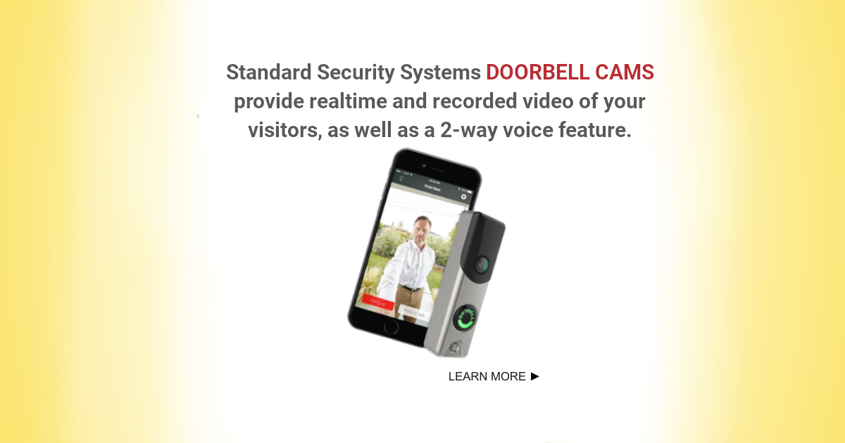 A video doorbell helps keep you informed of who is at your door